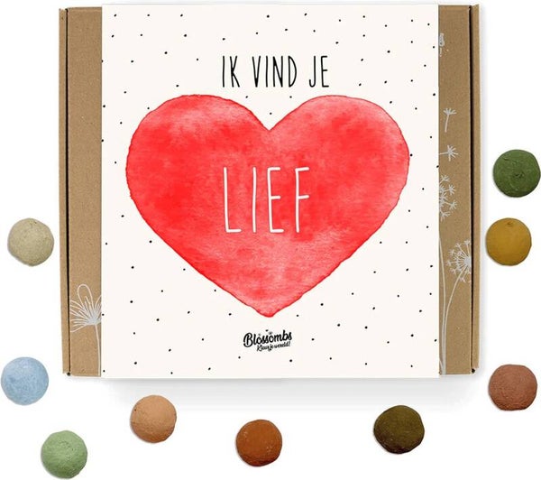 Blossombs Giftbox - Ik vind je lief!