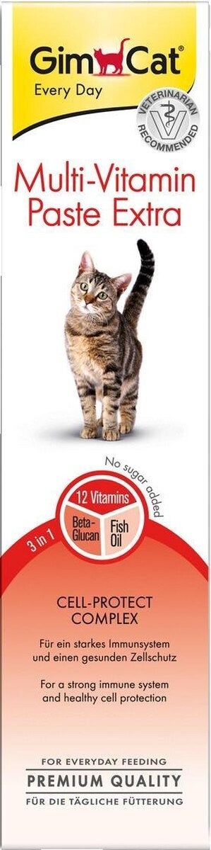 GimCat Multi Vitamine Pasta - 200 gram