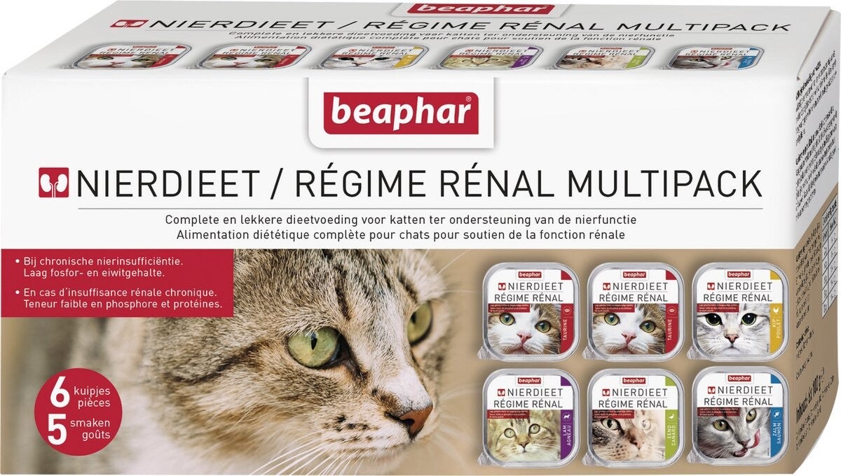 Beaphar nierdieet multipack - kattenvoeding