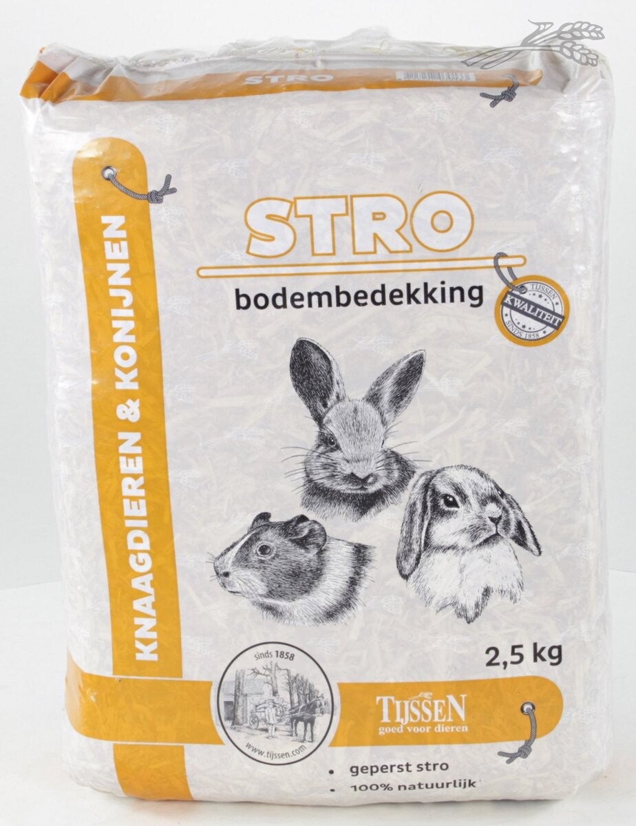 Tijssen Stro - bodembedekking - 2,5 kg