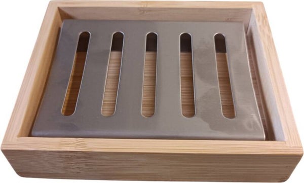 Bamboo zeep uitdruipbakje