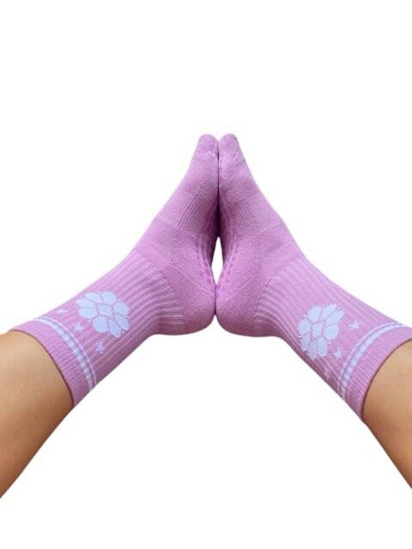 Jauda Grip Socks Lilac