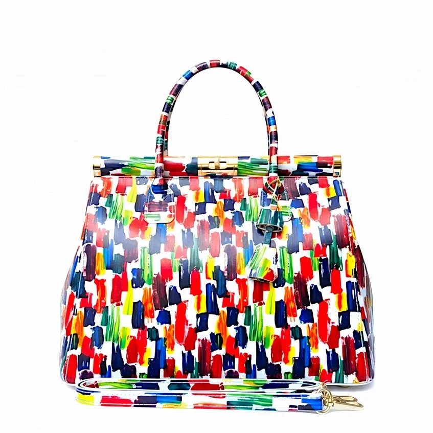 SANDRO – Artistic Leather Handbag