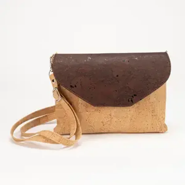 Kurk Crossbody Tas – Natuurlijk Design met Moderne Uitstraling