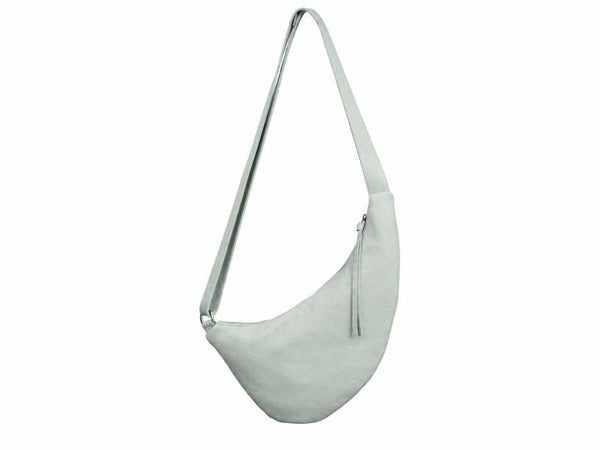 Crossbody Muntgroen Leder – Made in Italy