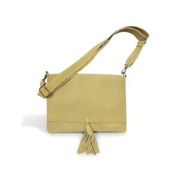 Luna Suède Crossbodytas – Anijsgroen (Vert Anis)