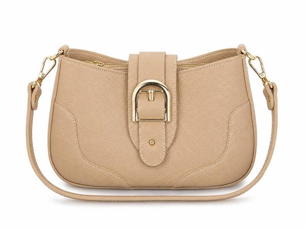 Bellagio Handtas – Zandkleur | Italiaans Leder