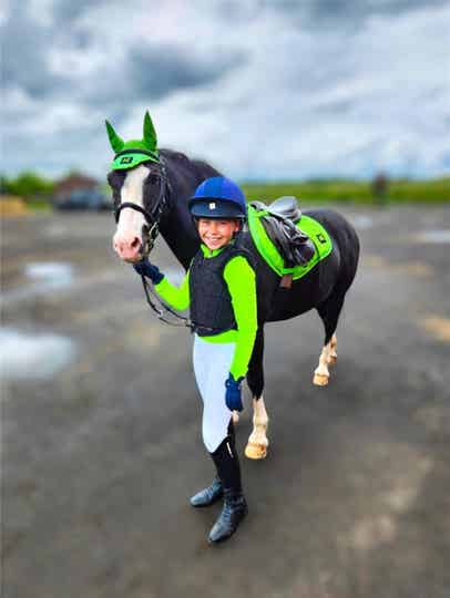 Glitz and Glam saddle pad set