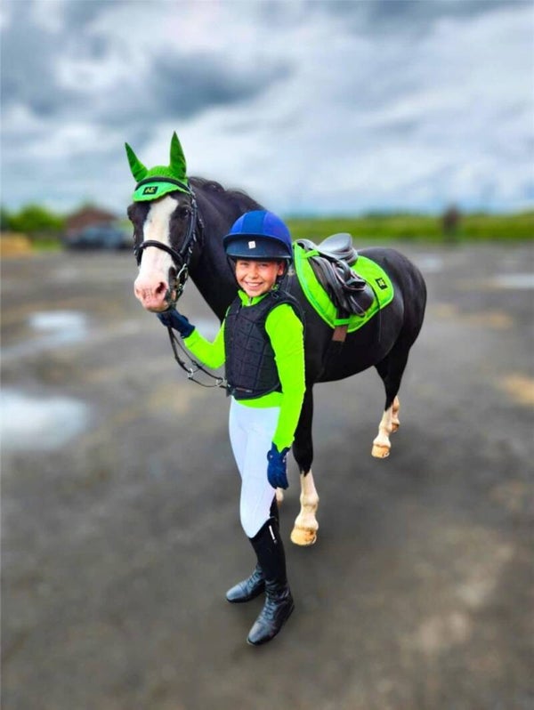 Glitz and Glam saddle pad set
