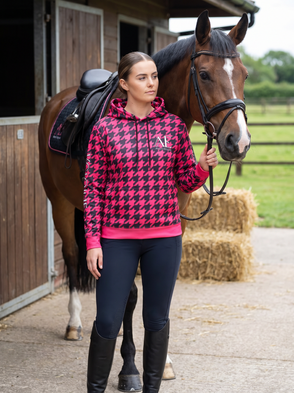 Houndstooth hoodie