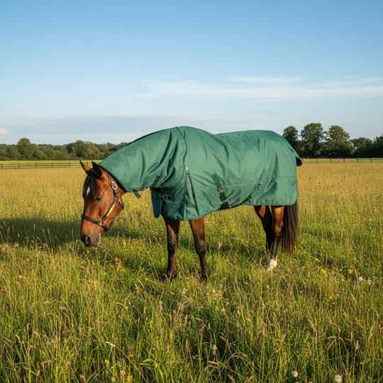 120g fur lined turn out rug