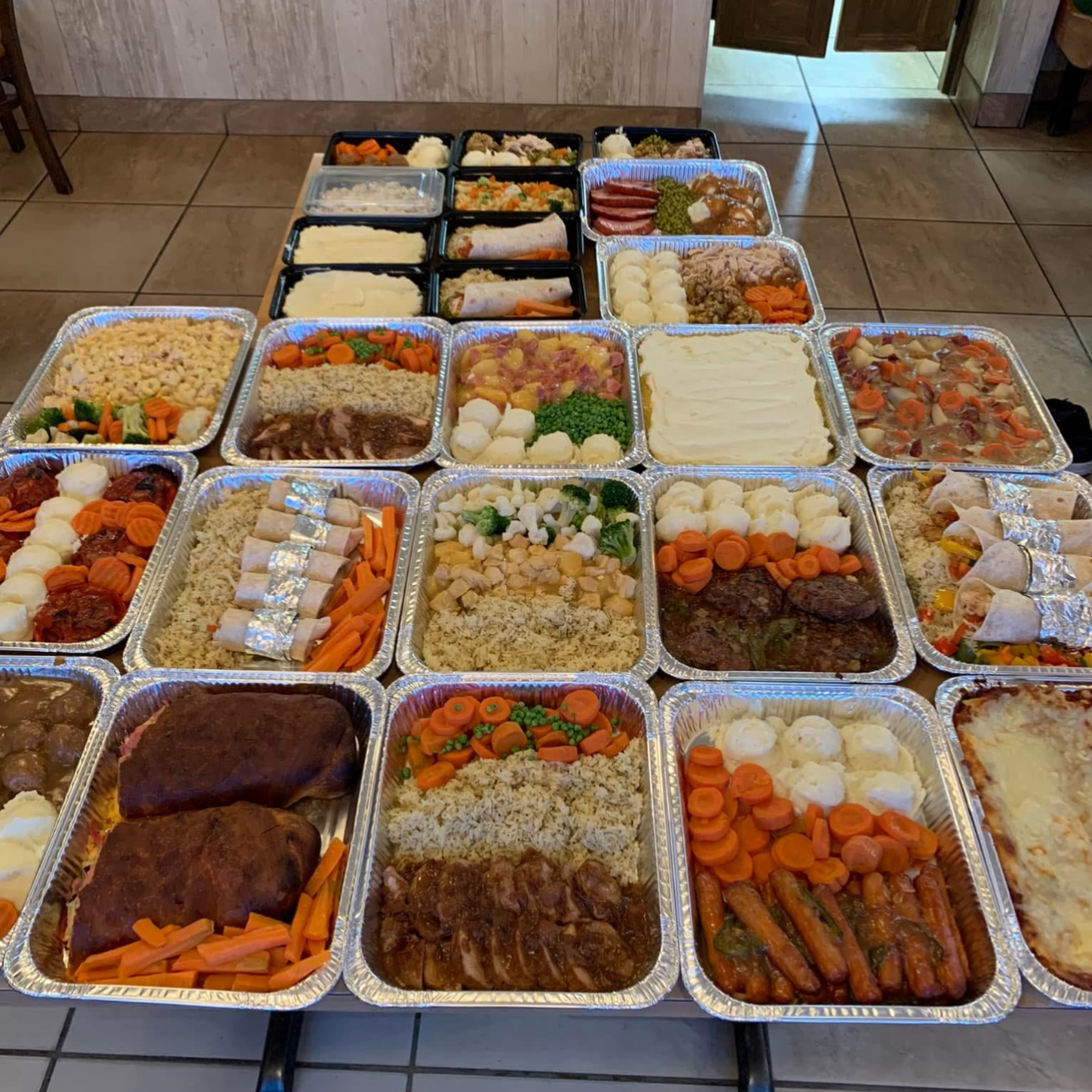 repas individuel $ 8.75 