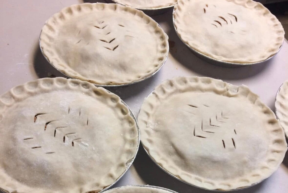 Pâté au potato skin