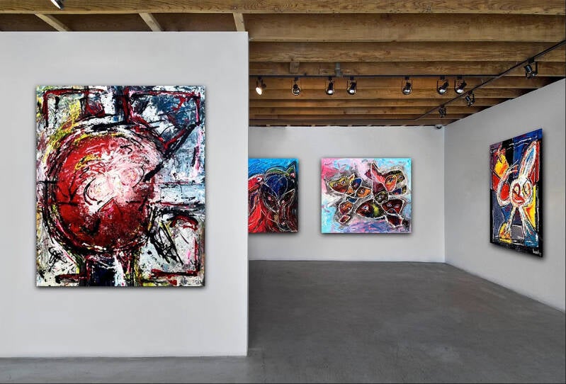 Cobra painting - eduardus bosch