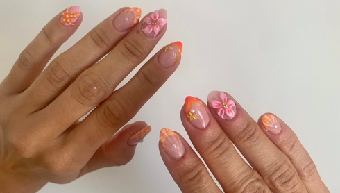 Nail art graad 3 (volledig design)