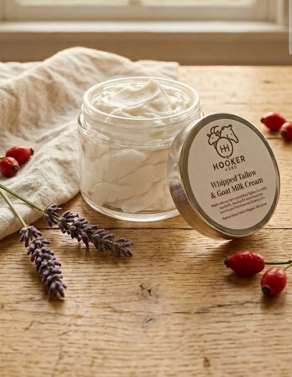 Whipped Tallow & Goat Milk Cream