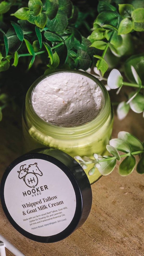 Whipped Tallow & Goat Milk Cream