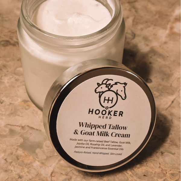 Whipped Tallow & Goat Milk Cream