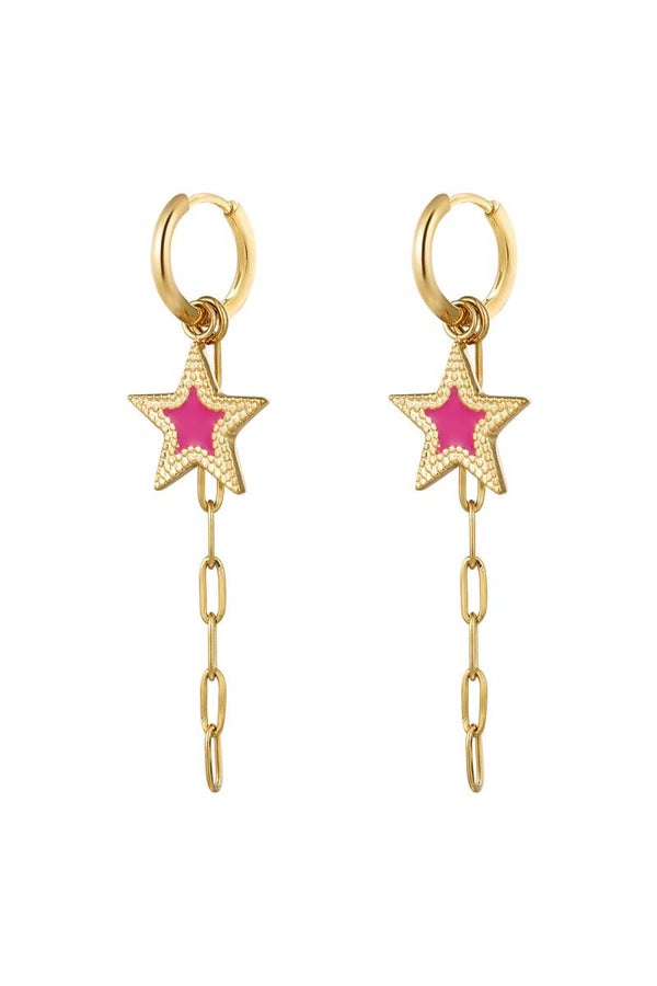 Falling stars - earrings