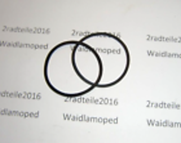 2-Stück Schwimmerkammerdichtung 45mm für Bing SRA, SRE Vergaser, M50 Typ434-01