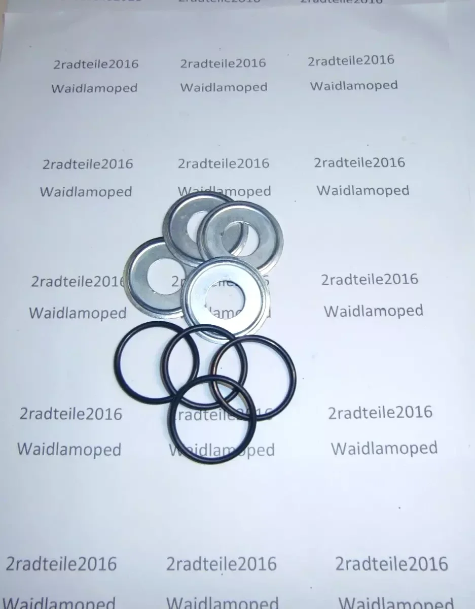 Zündapp, Satz Teller + O-Ringe Hinterradschwinge, Super Combinette 429