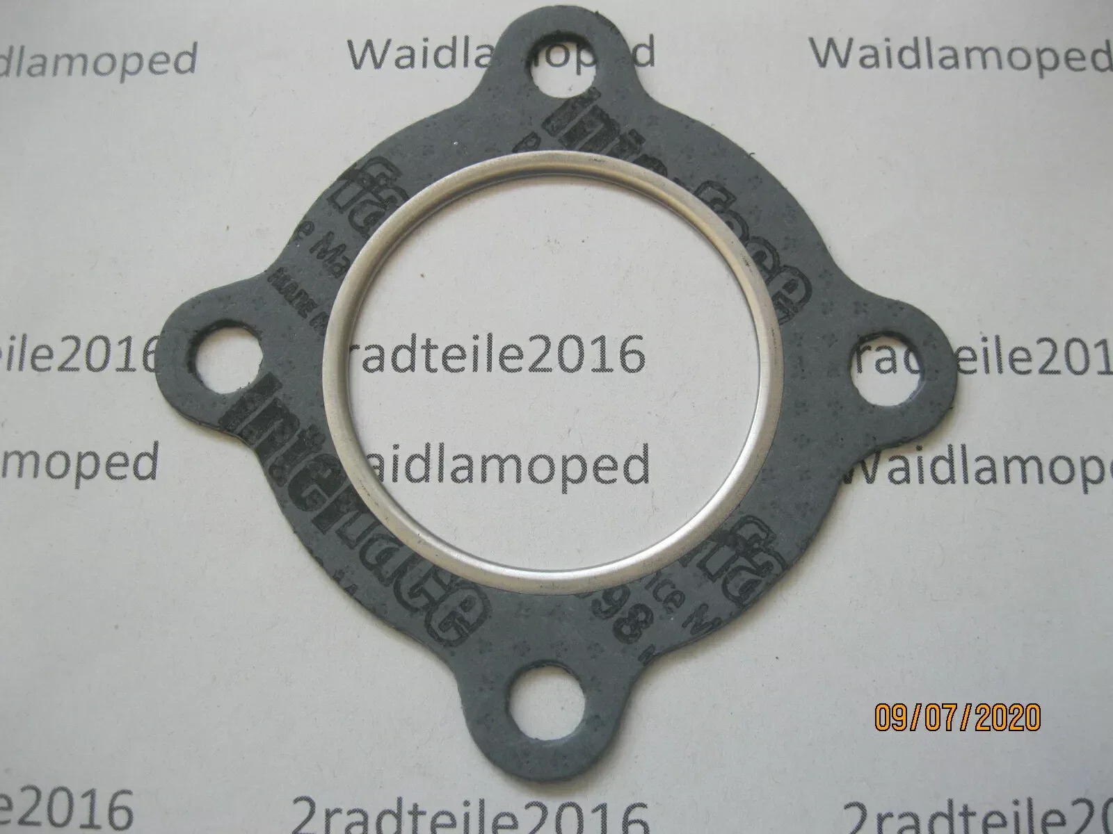 Zündapp , Zylinderkopfdichtung , KS80 Super + Sport