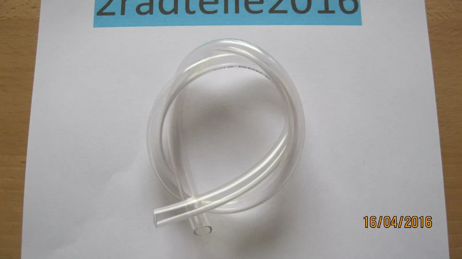 Zündapp , Benzinschlauch klar , 5x7mm , Sport Combinette Typ515