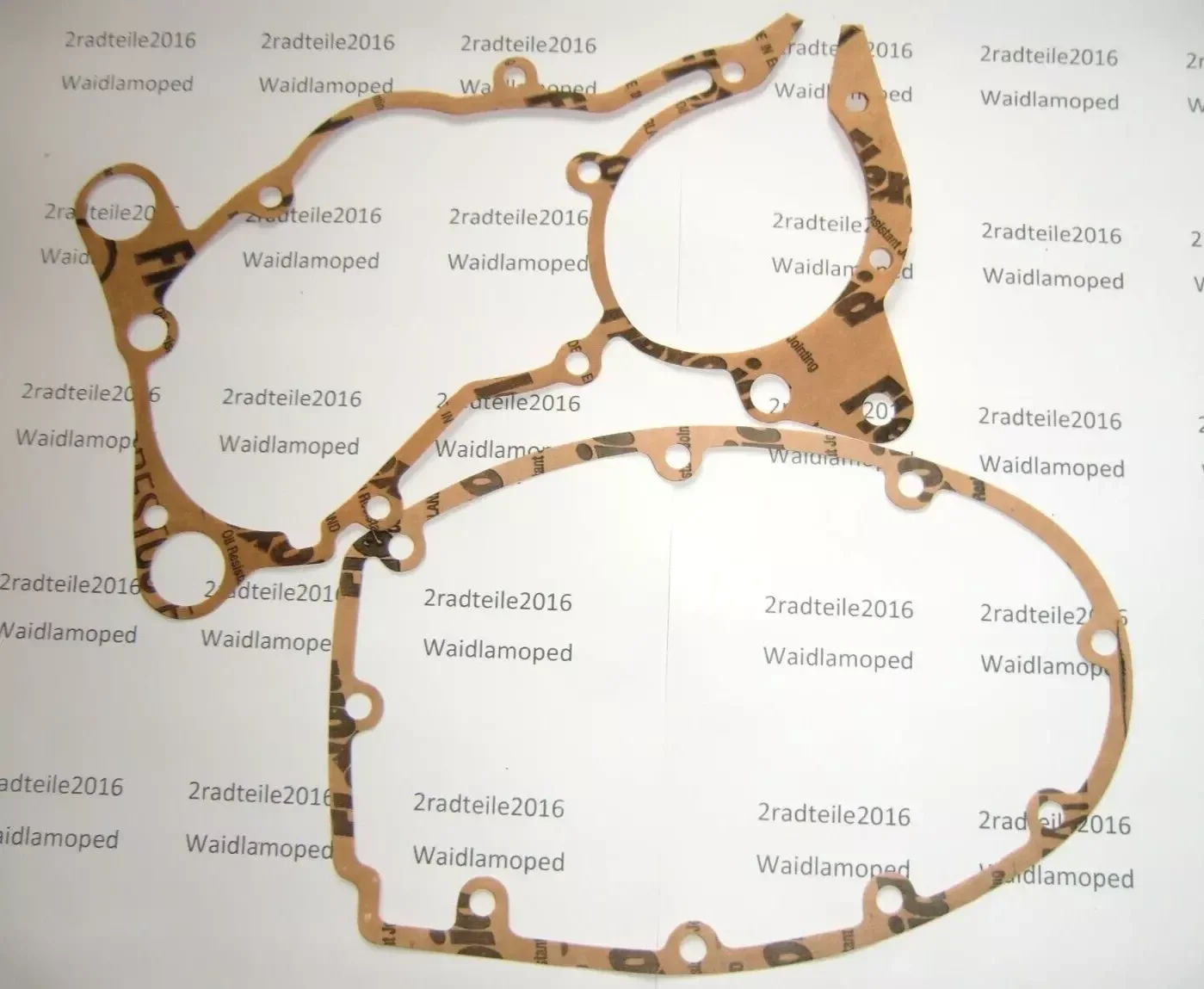 Zündapp, Dichtungssatz 2-teilig Kupplung / Mitteldichtung Bergsteiger M25 Typ434