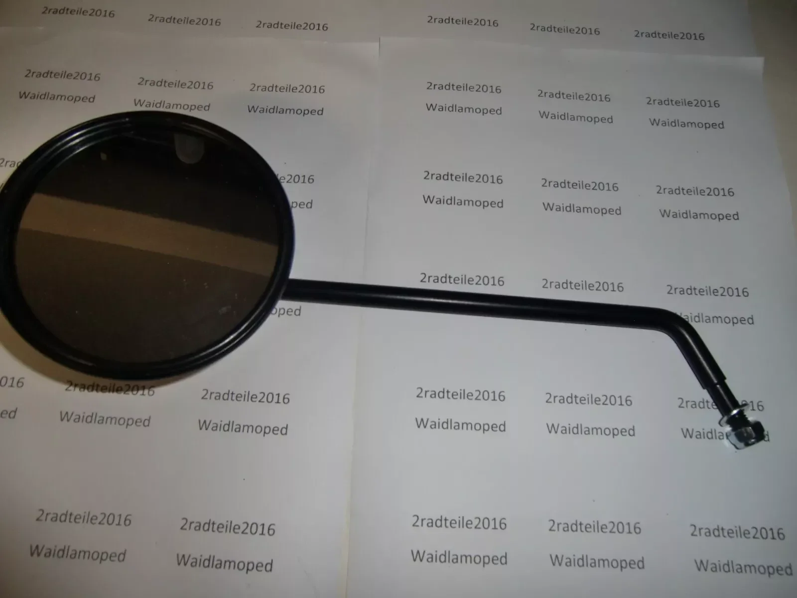 Zündapp , Spiegel, Rückspiegel li. BUMM Edelstahl, Rostfrei KS50 Sport Typ530