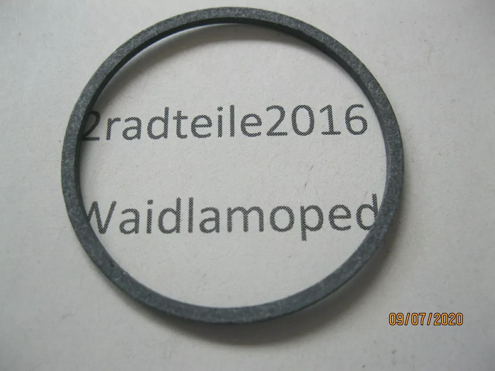 Zündapp, Original BING , Schwimmerkammerdichtung, 45mm , ZR30 Typ447