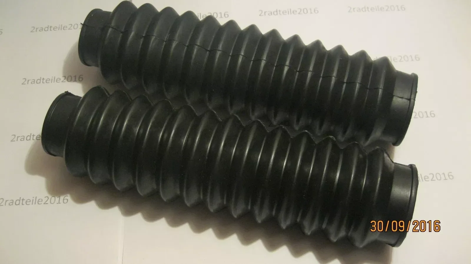 Zündapp C50 Typ 517 , Gabelgummi , Faltenbalgpaar