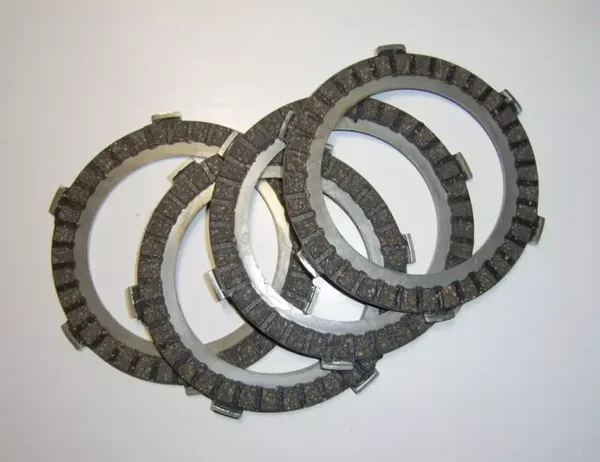 Zündapp, Reiblamelle für Kupplung, 4 Stück, 50ccm, Star1 Star2 Typ462