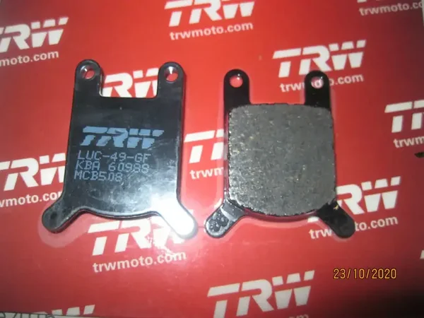 Zündapp , Bremsbelag TRW-Lucas , Scheibenbremse , KS50 WC Typ530-01