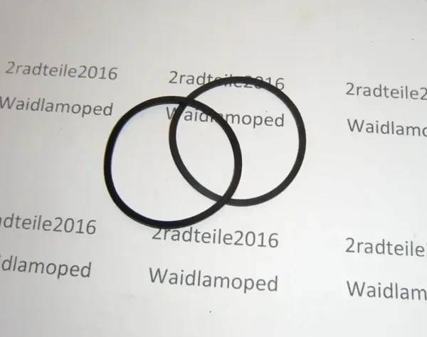 2-Stück Schwimmerkammerdichtung 45mm für Bing SRA, SRE Vergaser, GTS50 517-40