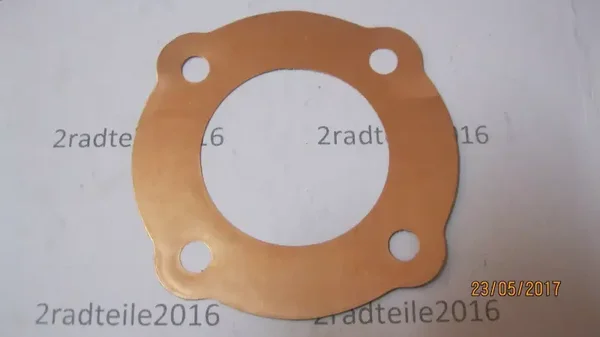 Zündapp  Zylinderkopfdichtung  Kupfer  Mofa  X25 Typ 460