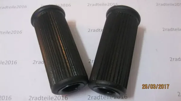 Zündapp , Fußrastermuffen , Fußrasterstange , 1 Paar , GTS50 Typ529-020-024