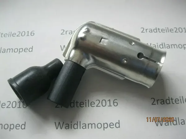 Zündapp , Zündkerzenstecker mit Schutzkappe , ZE40 Typ460