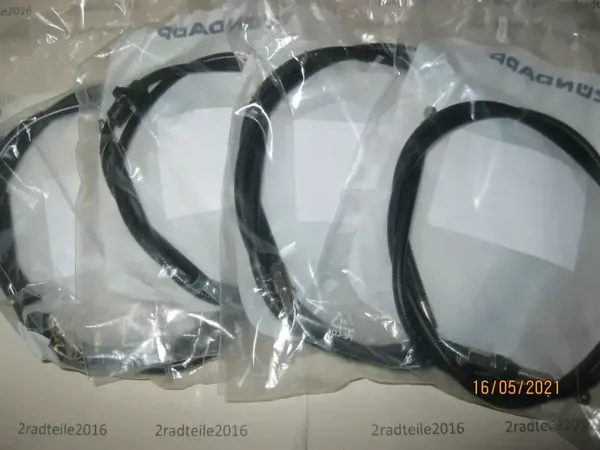 Zündapp, Bowdenzug Satz 4tlg. Bergsteiger M25 Typ434