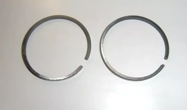 Zündapp, 2-Stück Kolbenringe 39x2,5 mm Rechteckig Sport Combinette Typ510