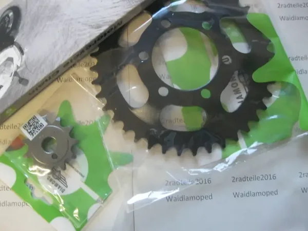 Zündapp, Kettensatz Esjot 11/40 ZD40 Typ446-300 , 120mm Bremstrommel