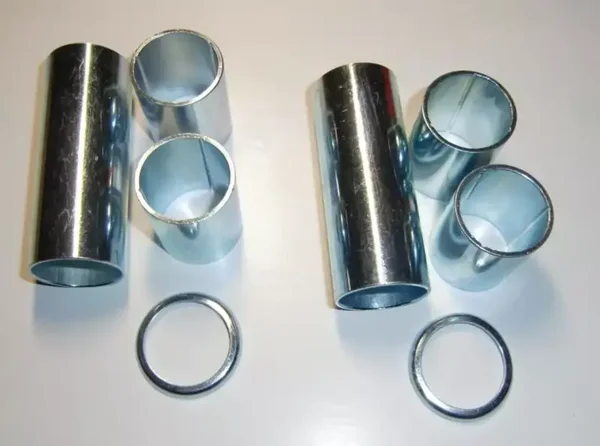 Zündapp, 2x Gleitbuchsen Satz Vorderradgabel 4 teilig, GTS50 Typ517-39