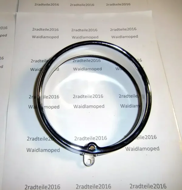 Zündapp, Glashaltering verchromt 130mm, RS50 Roller Typ561