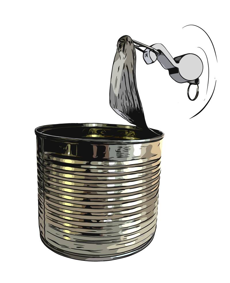 Boîte sans étiquette