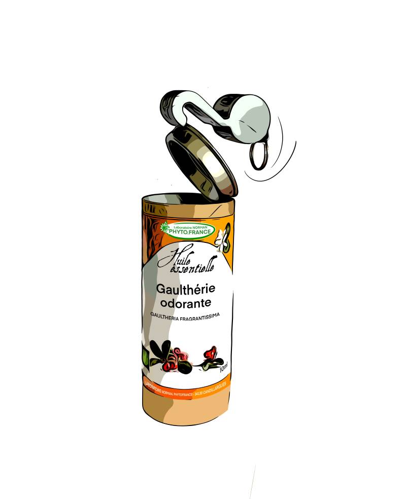 Boite huile essentielle