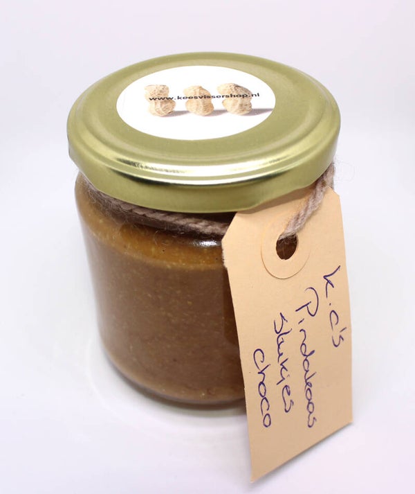 K.C's Pindakaas met stukjes chocolade