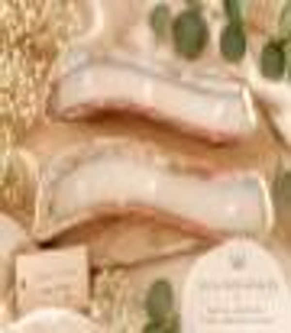 Conjunto de velas aromáticas estilo minimalista en yeso cerámico