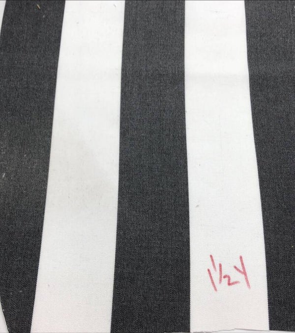 One Yard 1.5 Upholstery Fabric Striped 2-13