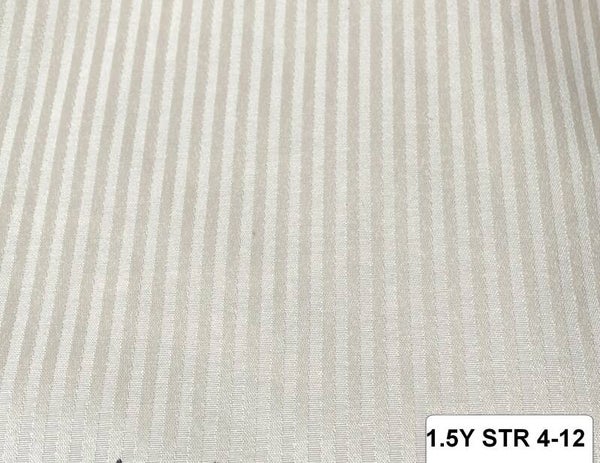 One Yard 1.5 Upholstery Fabric Striped 4-12
