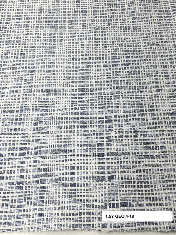 One 1.5 Yard Upholstery Fabric Geometric 4-18