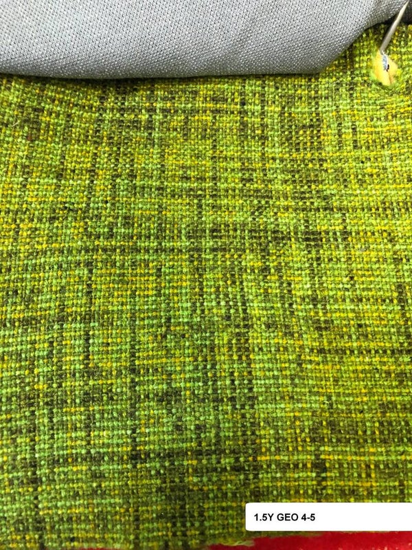 One 1.5 Yard Upholstery Fabric Geometric 4-5